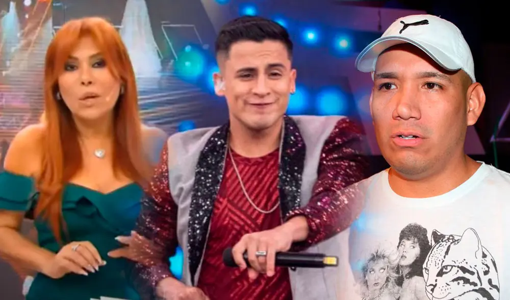 "¿Cuánto quieren apostar que se salva?", cuestionó Magaly Medina sobre continuidad de Elías Montalvo en El artista del año. Foto: composición/LR "¿Cuánto quieren apostar que se salva?", cuestionó Magaly Medina sobre continuidad de Elías Montalvo en El artista del año. Foto: composición/LR