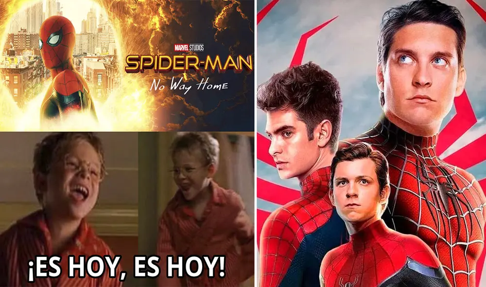 Memes de Spider-Man: no way home inundan las redes sociales. Foto: composición LR/Sony