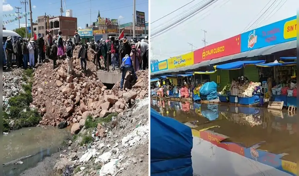 Manifestantes acatan segundo día de huelga indefinida. Foto: captura video Radio Onda Azul Manifestantes acatan segundo día de huelga indefinida. Foto: captura video Radio Onda Azul