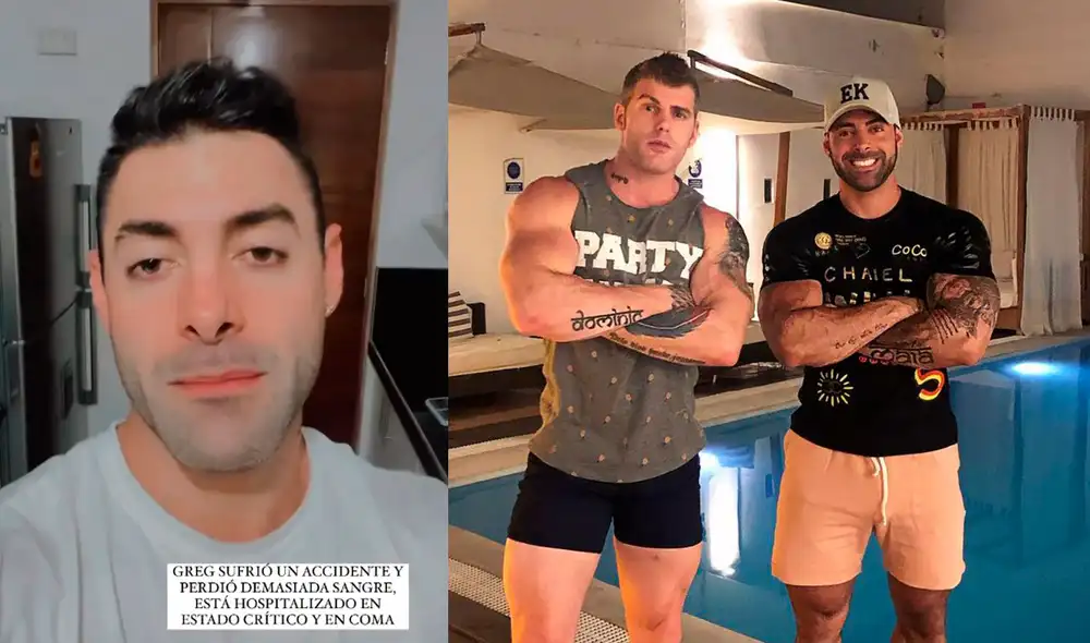 Sebastián Lizarzaburu está preocupado por la salud de Greg Michel. Foto: captura/Instagram Sebastián Lizarzaburu está preocupado por la salud de Greg Michel. Foto: captura/Instagram