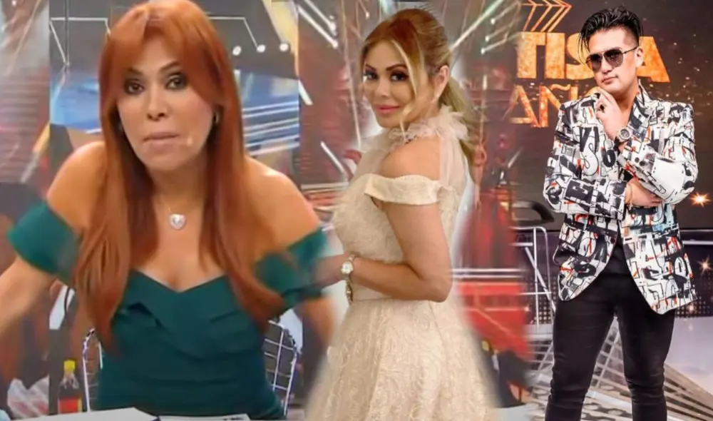 Magaly Medina reconoció que Gisela Valcárcel sabe escoger a sus invitados para generar rating. Foto: composición captura ATV, Gisela Valcárcel/Instagram, Deyvis Orosco/Instagram