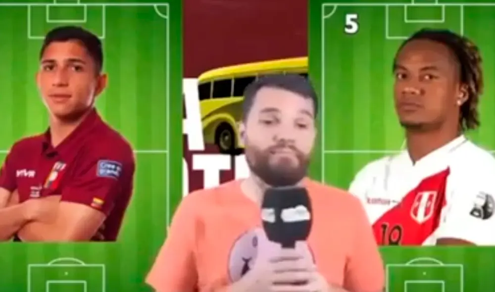 Fernando Petrocelli analizó el presente de la selección peruana. Fuente: captura de La ruta vinotinto Fernando Petrocelli analizó el presente de la selección peruana. Fuente: captura de La ruta vinotinto