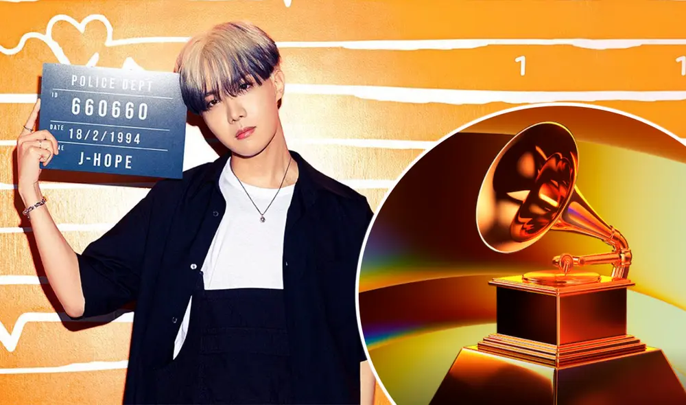 Jung Hoseok: rapero reveló que BTS viaja este jueves a los Estados Unidos. Foto: BIGHIT/Recording Academy.