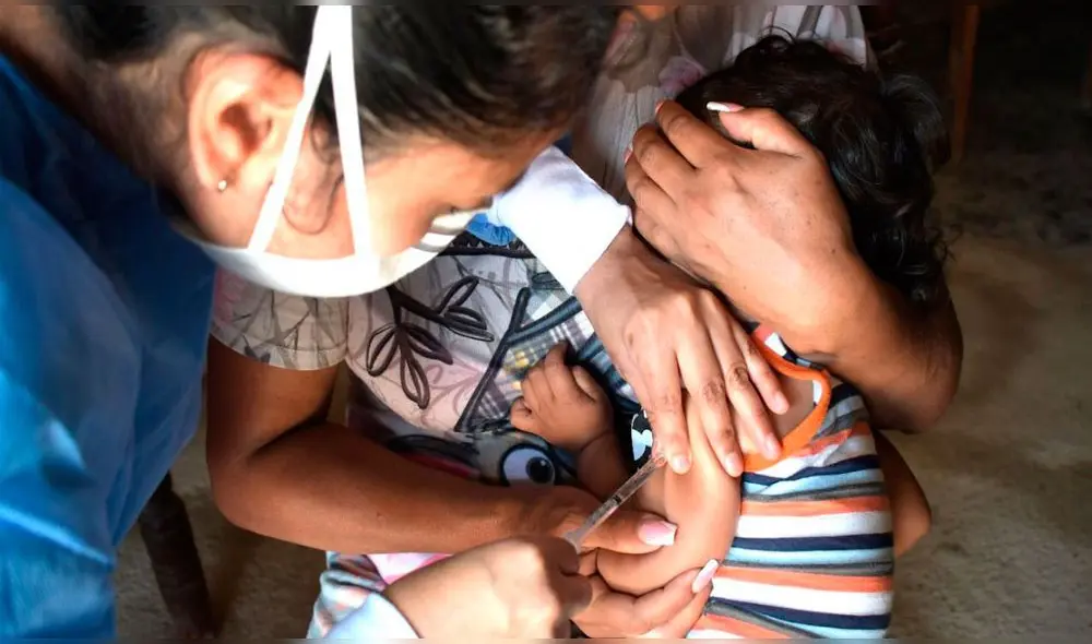 Instan a la ciudadanía cumplir con vacunación de menores. Foto: Geresa Instan a la ciudadanía cumplir con vacunación de menores. Foto: Geresa