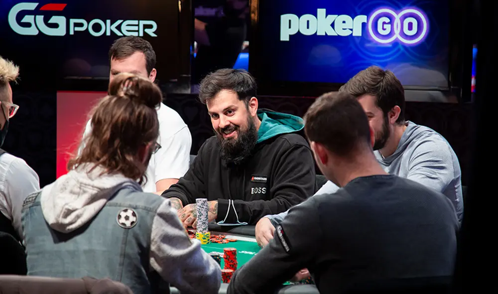 Papo compitiendo en la Serie Mundial de Póker. Foto: Americas Cardroom