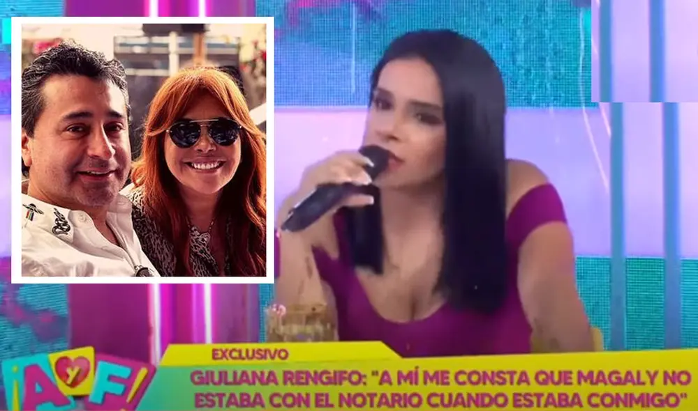 Giuliana Rengifo afirmó que no estaba enamorada de Alfredo Zambrano. Foto: captura de Amor y fuego/Willax