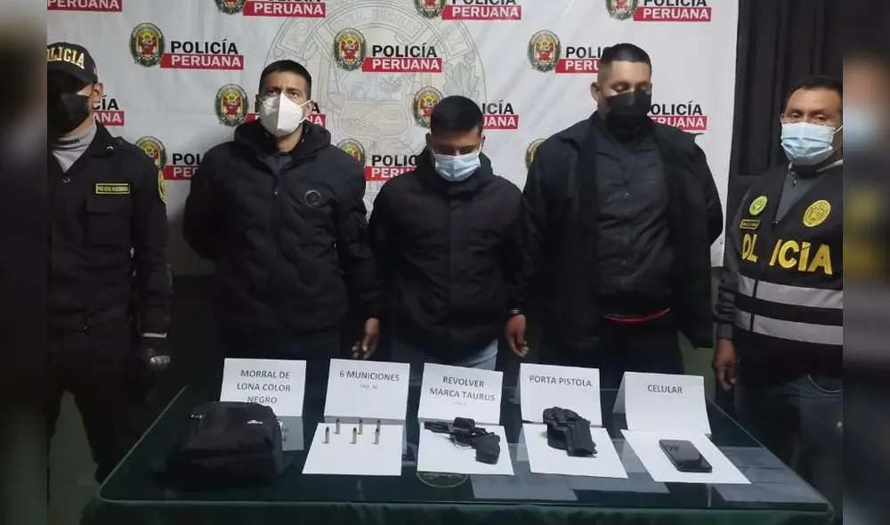 Según la Policía, los detenidos buscaban víctimas. Foto: PNP Según la Policía, los detenidos buscaban víctimas. Foto: PNP