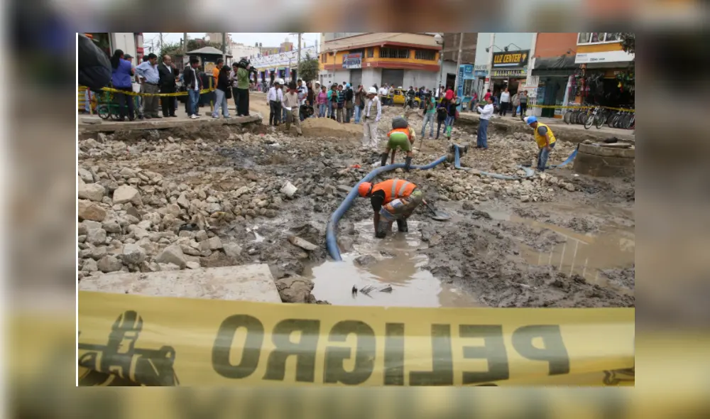 Los trabajos de saneamiento están paralizados desde el 2013. Foto: La República