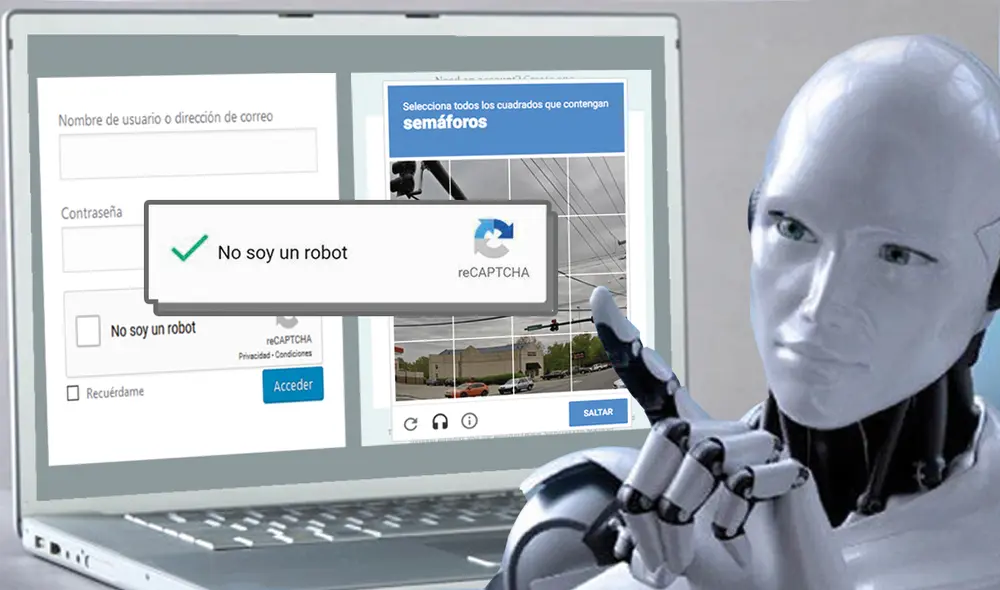 El Captcha está destinado a proteger los sitios web de spam y el abuso. Foto: Composición LR