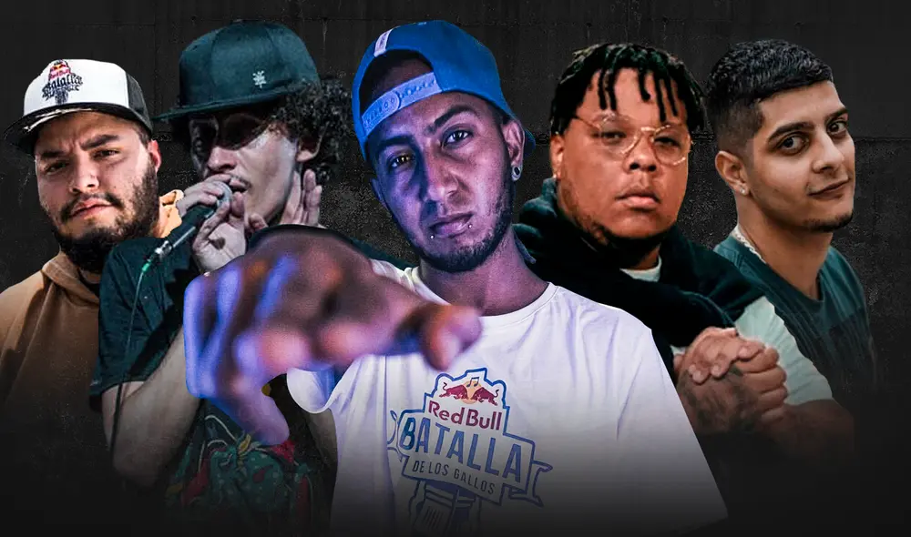 Lancer Lirical, Mcklopedia, Blackcode, Akapellah y Letra: representantes venezolanos del hip hop y freestyle. Foto: composición/LR