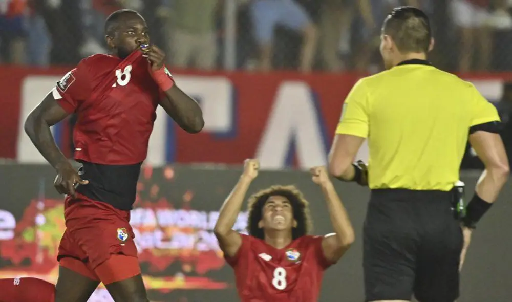 Panamá derrotó 2-1 a El Salvador por las Eliminatorias Qatar 2022. Foto: Deportes RPC