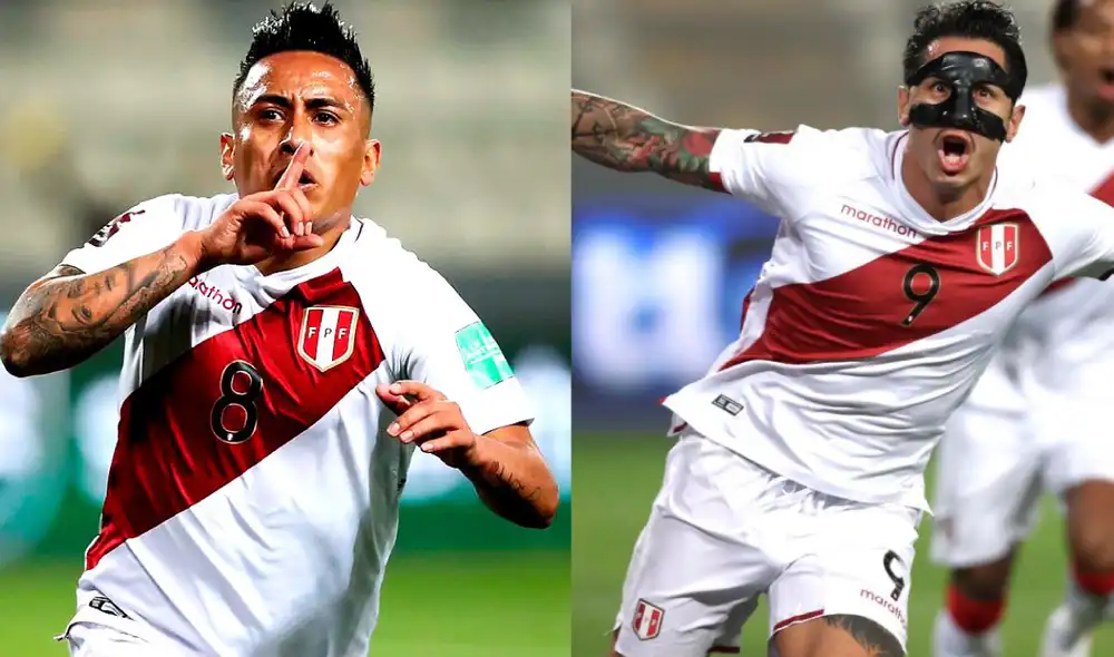 Cueva y Lapadula llevan siete goles entre ambos en estas eliminatorias. Foto: selección peruana/EFE. Cueva y Lapadula llevan siete goles entre ambos en estas eliminatorias. Foto: selección peruana/EFE.