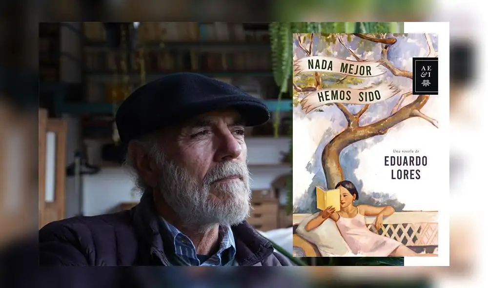 Escritor Eduardo Lores vuelve al terreno de la ficción con su nueva novela, "Nada mejor hemos sido". Foto: Difusión. Escritor Eduardo Lores vuelve al terreno de la ficción con su nueva novela, "Nada mejor hemos sido". Foto: Difusión.