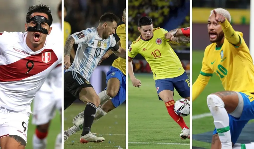 La fecha 15 y 16 de las Eliminatorias Qatar 2022 se jugará a fines de enero del próximo año. Foto: composición LR/EFE.