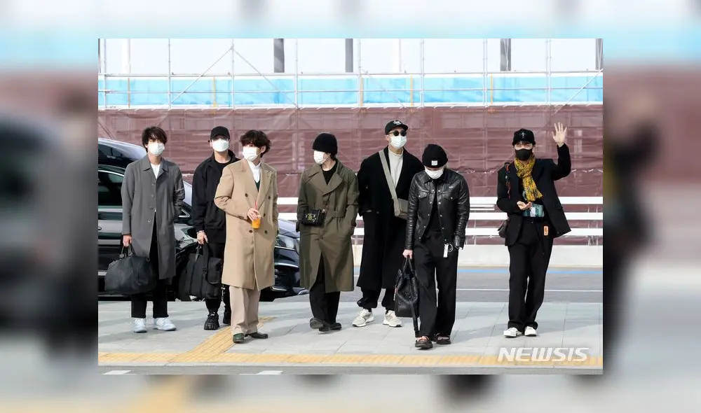 BTS, Los Ángeles, aeropuerto