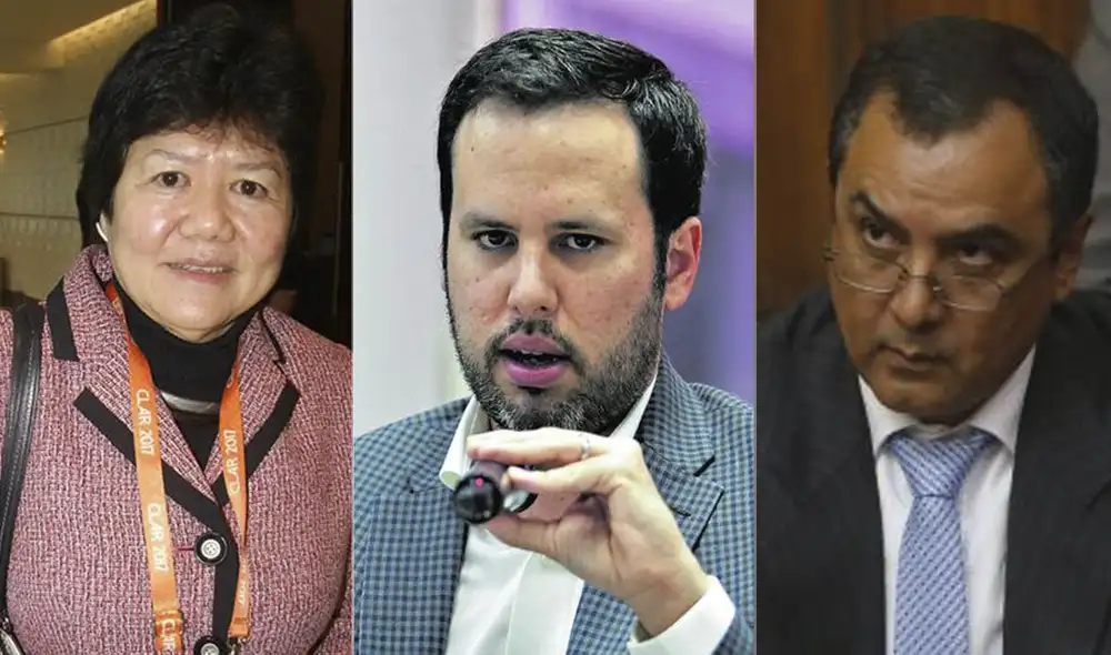 Inés Choy, Diego Macera y Carlos Oliva ocuparían el cargo de directores del BCRP propuestos por el Congreso. Composición: La República