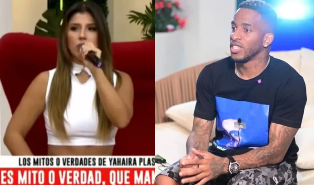 Yahaira Plasencia comenta cómo es su relación actual con Jefferson Farfán. Foto: composición/ captura de América TV/ Instagram