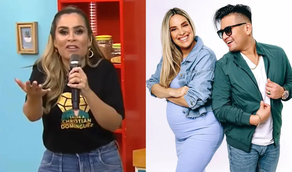 Ethel Pozo cuenta a qué hora nació el hijo de Deyvis Orosco y Cassandra Sánchez de Lamadrid. Foto: composición/ captura de América TV/ Instagram Ethel Pozo cuenta a qué hora nació el hijo de Deyvis Orosco y Cassandra Sánchez de Lamadrid. Foto: composición/ captura de América TV/ Instagram
