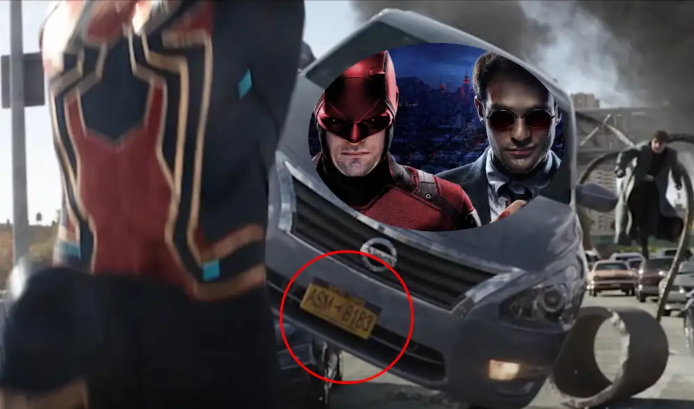 La referencia está ligada a un cómic importante de Spider-Man que lo vincula con el 'Diablo de Hell's Kitchen'. Foto: composición/captura de Youtube Marvel/Marvel La referencia está ligada a un cómic importante de Spider-Man que lo vincula con el 'Diablo de Hell's Kitchen'. Foto: composición/captura de Youtube Marvel/Marvel