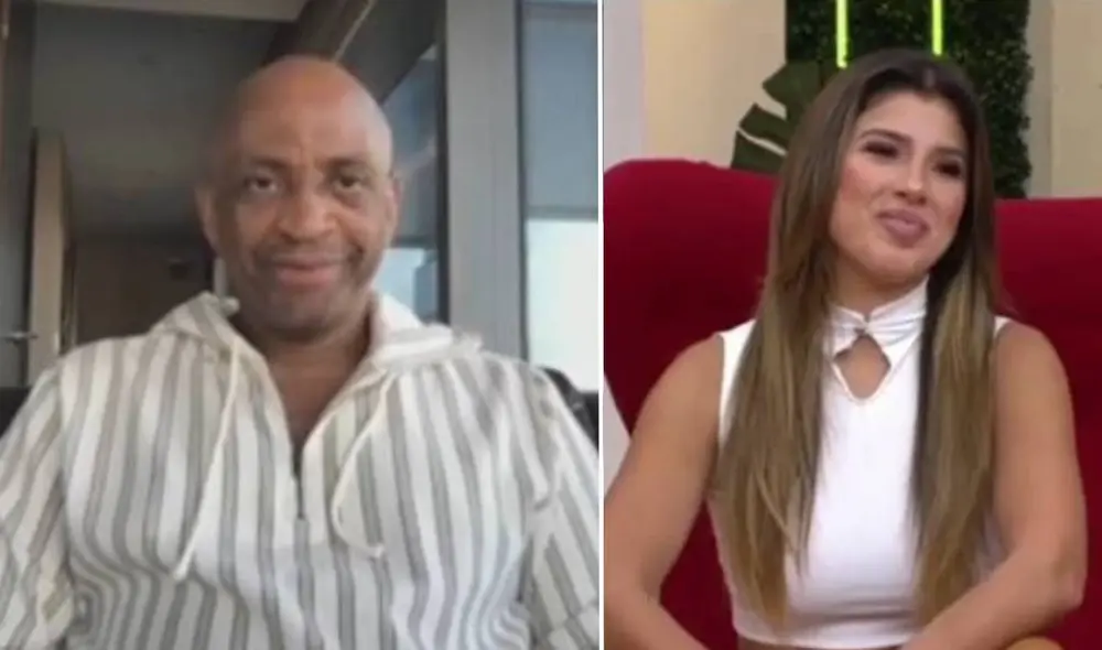 Sergio George se conectó desde Las Vegas con el programa América hoy. Foto: captura América TV Sergio George se conectó desde Las Vegas con el programa América hoy. Foto: captura América TV