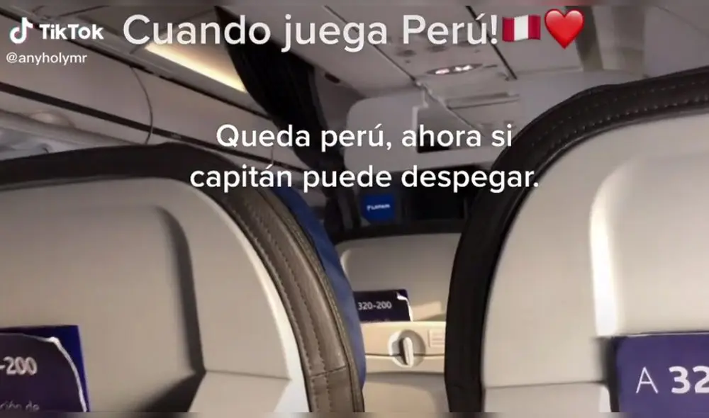 “Así somos los hinchas peruanos”, fue una de las respuestas de los internautas a la escena. Foto: captura de TikTok “Así somos los hinchas peruanos”, fue una de las respuestas de los internautas a la escena. Foto: captura de TikTok