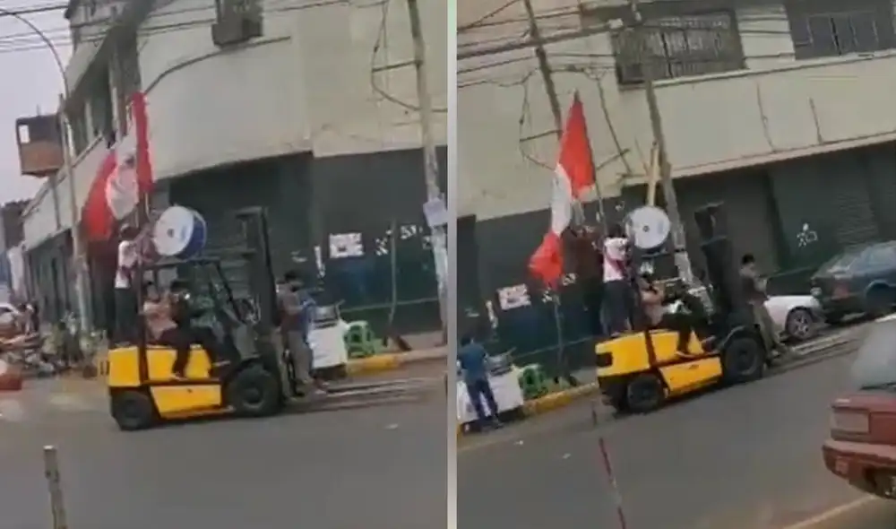 "Los peruanos somos fuera de serie para el ingenio", fue el comentario de uno de los usuarios en la red. Video: captura de TikTok "Los peruanos somos fuera de serie para el ingenio", fue el comentario de uno de los usuarios en la red. Video: captura de TikTok