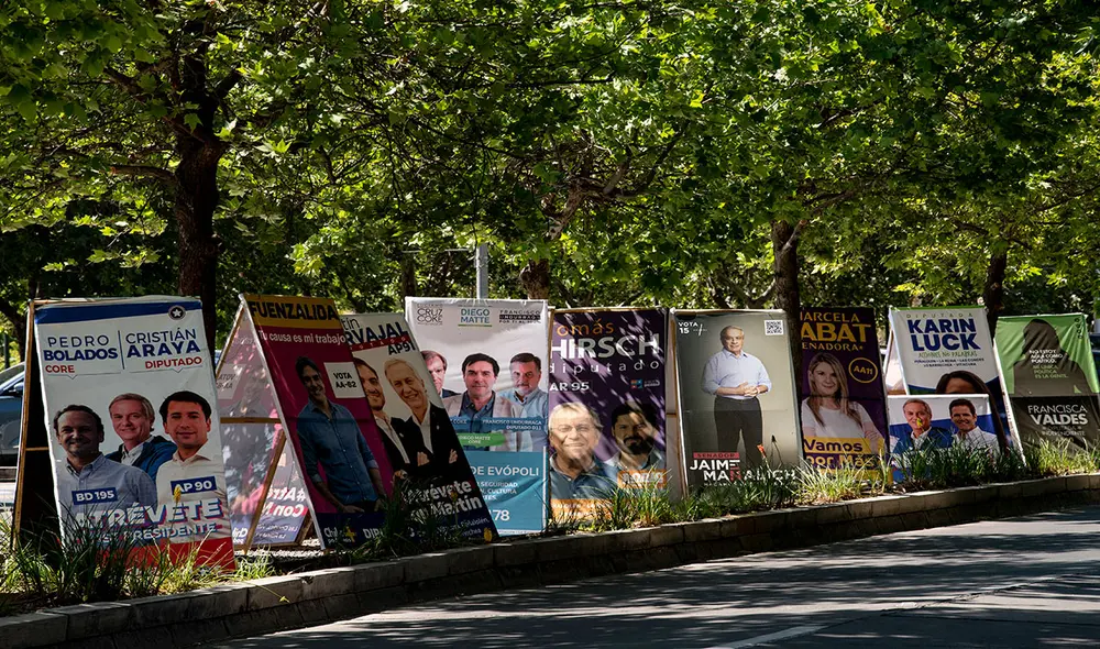 Chile elegirá, el próximo 21 de noviembre entre siete aspirantes, quién gobernará el país. Foto: AFP