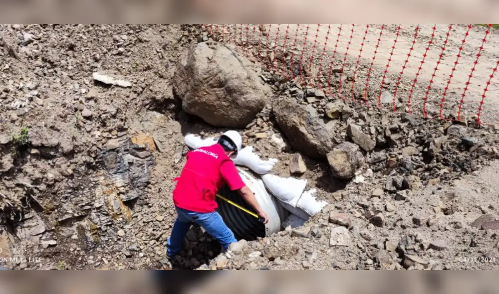 La Contraloría detectó que los trabajos se ejecutan sin la intervención del supervisor. Foto: Contraloría