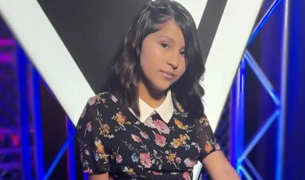 Fiorella Caballero agradeció a los entrenadores por sus grandes enseñanzas en La voz kids. Foto: Instagram