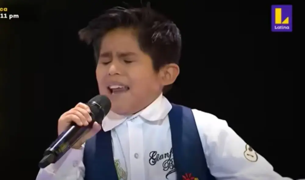 Gianfranco Bustíos sorprendió en su audición. Foto: captura de Latina