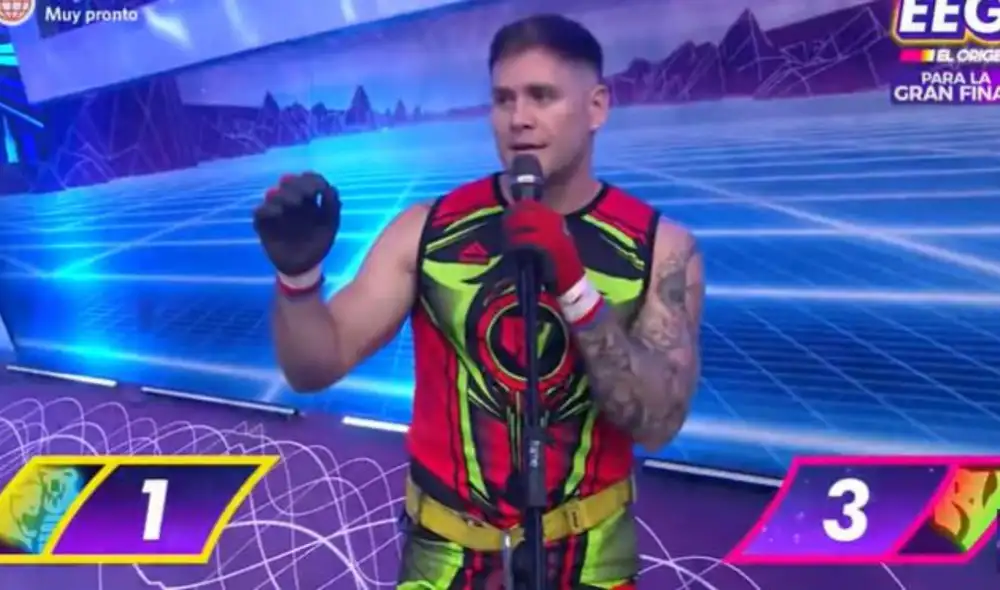 Pancho Rodríguez puso nervioso a Patricio Parodi al mencionarle el nombre de Luciana Fuster. Foto: América Televisión.