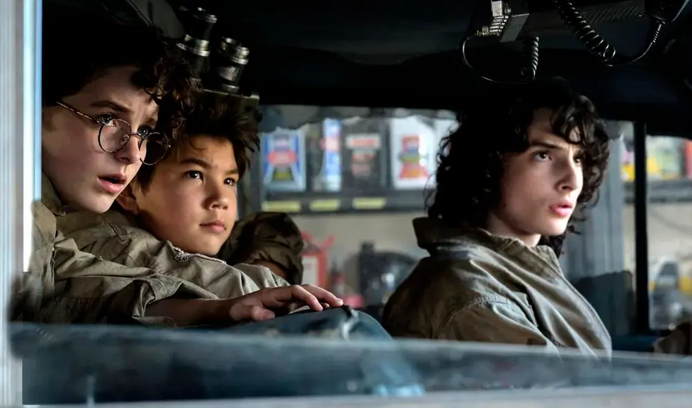 La nueva entrega de Ghostbusters trae al joven actor Finn Wolfhard, protagonista de la aclamada serie de Netflix Stranger things. Foto: Columbia Pictures