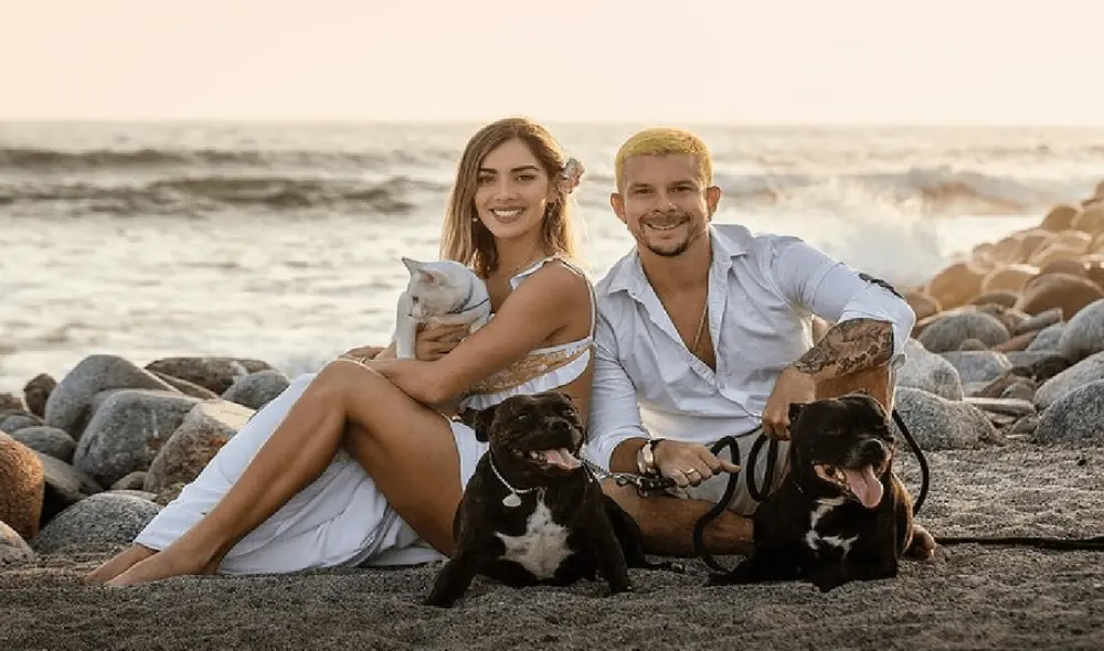 Korina Rivadeneira y Mario Hart se casaron en abril de 2017. Foto: Instagram Korina Rivadeneira y Mario Hart se casaron en abril de 2017. Foto: Instagram