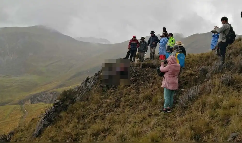 Hecho se produjo en la provincia de Pallasca. Foto: COER Áncash Hecho se produjo en la provincia de Pallasca. Foto: COER Áncash