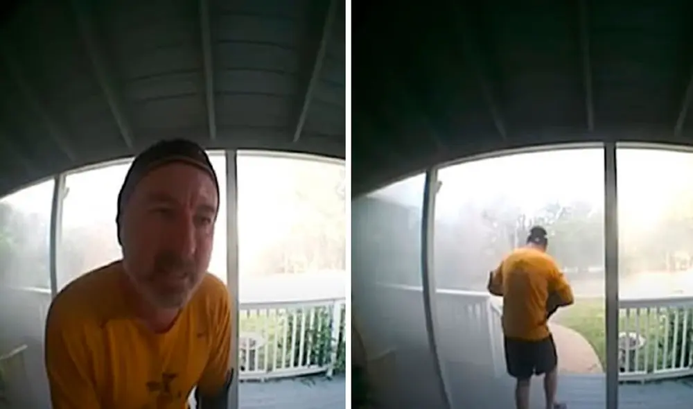 Un hombre detuvo su caminata cuando se percató del siniestro, por ello, se comunicó con los propietarios para sacar a los animales del interior de su hogar. Foto: captura de YouTube