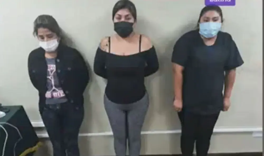 Berenice Estrada forma parte de la agrupación criminal Las Ladies de Huaycán. Foto: captura de Latina