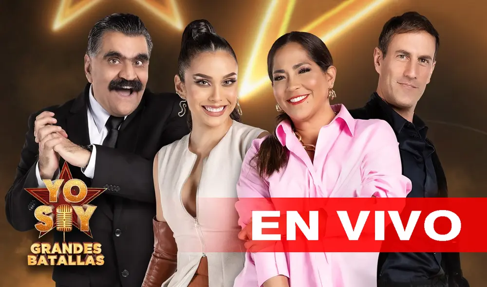 Ya no falta nada para el estreno de la primera edición de Yo soy: grandes batallas Internacional, con Jorge Henderson y Janick Maceta. Foto: composición/Jazmin Ceras/LR Ya no falta nada para el estreno de la primera edición de Yo soy: grandes batallas Internacional, con Jorge Henderson y Janick Maceta. Foto: composición/Jazmin Ceras/LR