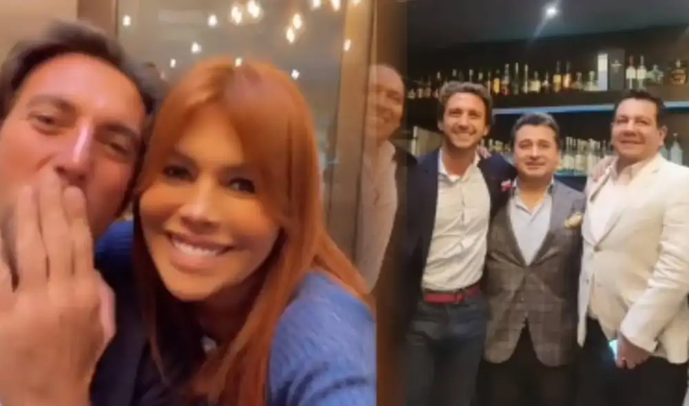 Antonio Pavón compartió una divertida velada con su amiga Magaly Medina. Foto: Antonio Pavón/Instagram Antonio Pavón compartió una divertida velada con su amiga Magaly Medina. Foto: Antonio Pavón/Instagram