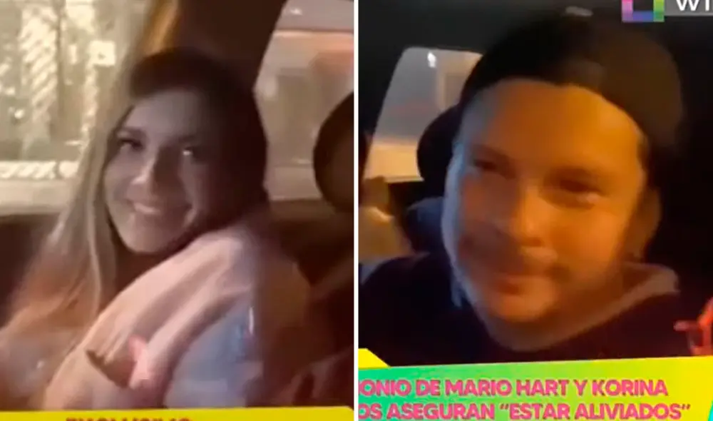 Mario Hart y Korina Rivadeneira bromean sobre la situación de su matrimonio. Foto: composición/captura de Willax