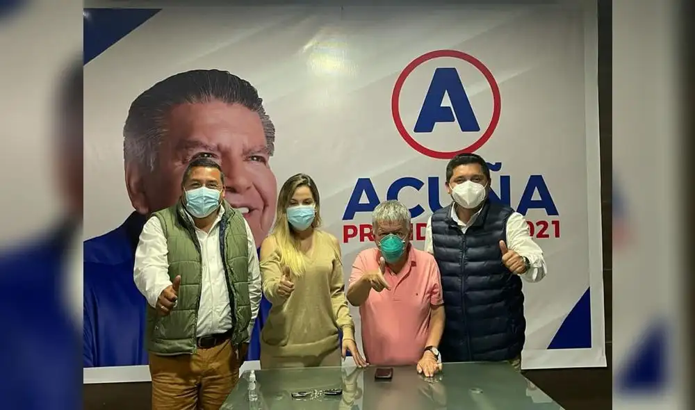 Ruiz y Namay se enfrentarán en las internas de Alianza Para el Progreso. Foto. APP