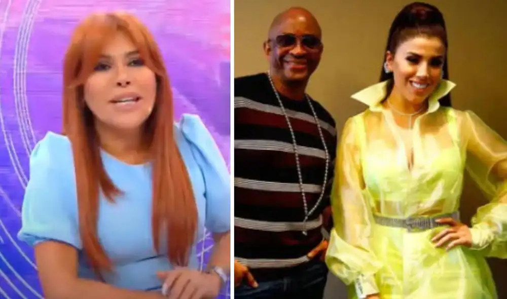 Magaly Medina criticó a la salsera tras su presentación en el programa de Gisela Valcárcel. Foto: captura de ATV/Yahaira Plasencia/Instagram