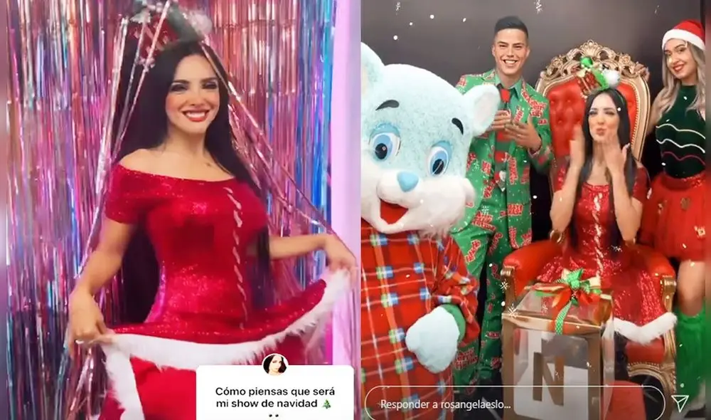 Rosángela Espinoza brindó detalles de su nuevo trabajo. Foto: capturas Instagram