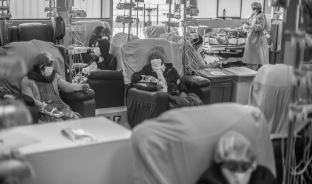 Pacientes con cáncer en el INEN. Foto: Aldair Mejía / La República