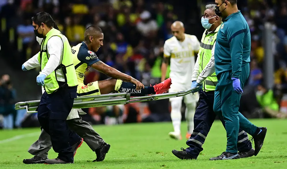 Pedro Aquino se perderá el resto de la temporada 2021. Foto: AFP