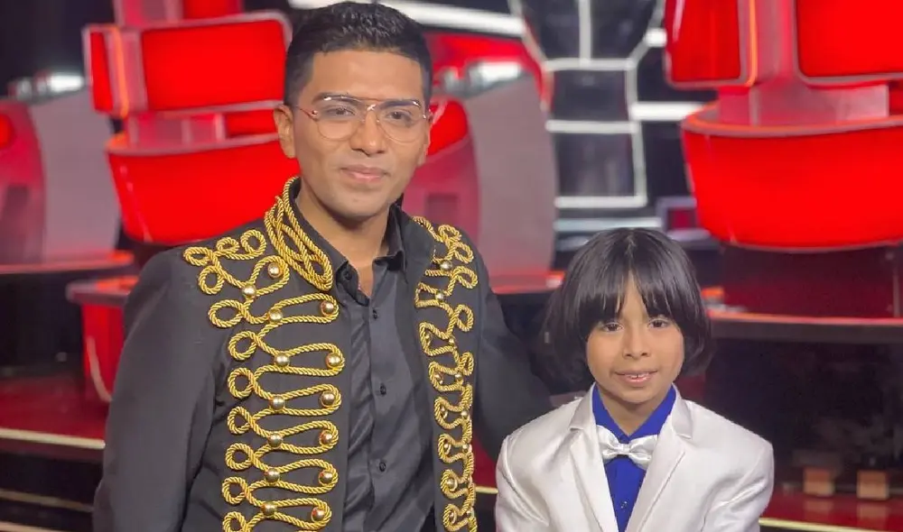 Christian Yaipén y Angelo Villanueva llegaron juntos hasta la gran final de La voz kids 2021. Foto: Christian Yaipén/ Instagram
