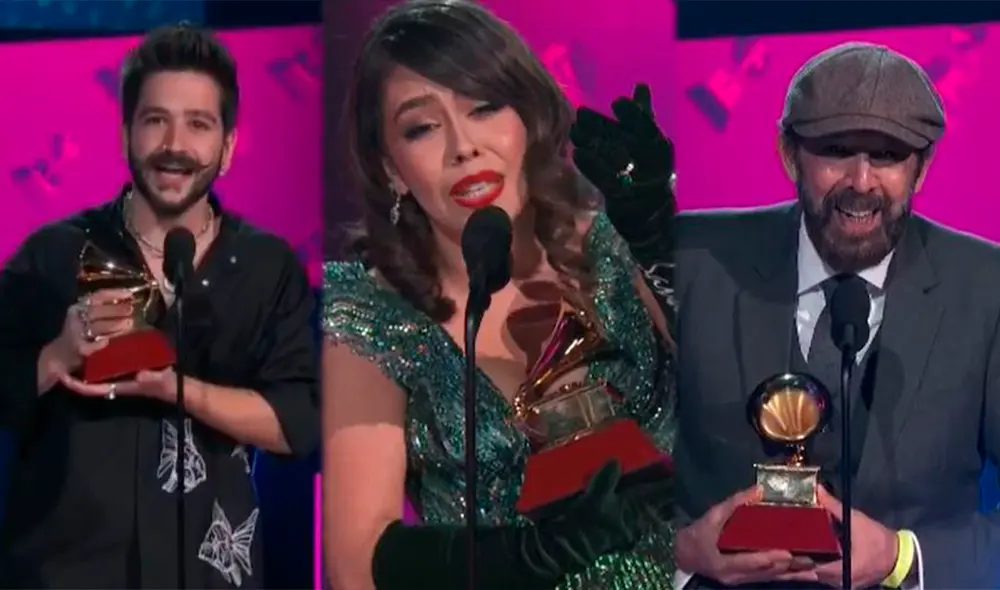 Entre los artistas que se presentarán en los Latin Grammy se encuentran Diego Torres, C. Tangana y Juan Luis Guerra. Foto: Latin Grammy/composición La República