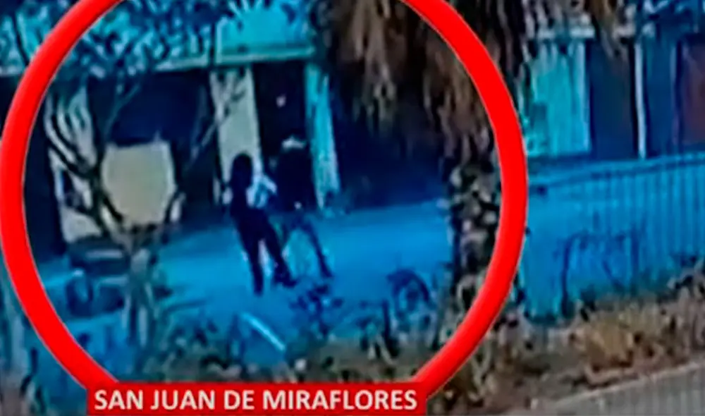 La joven fue golpeada con la cacha del arma; sin embargo, se resistió a entregar sus pertenencias y logró huir de los delincuentes. Foto: captura de Panamericana La joven fue golpeada con la cacha del arma; sin embargo, se resistió a entregar sus pertenencias y logró huir de los delincuentes. Foto: captura de Panamericana