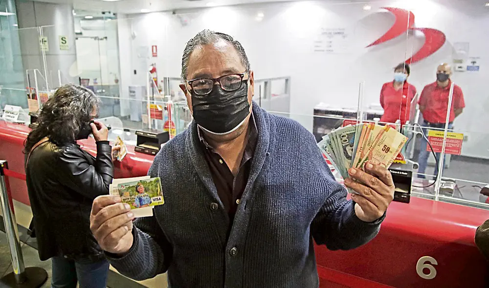 Cobro. Afiliados con menos de 20 años de aporte a la ONP recibieron sus primeras pensiones. Foto: difusión