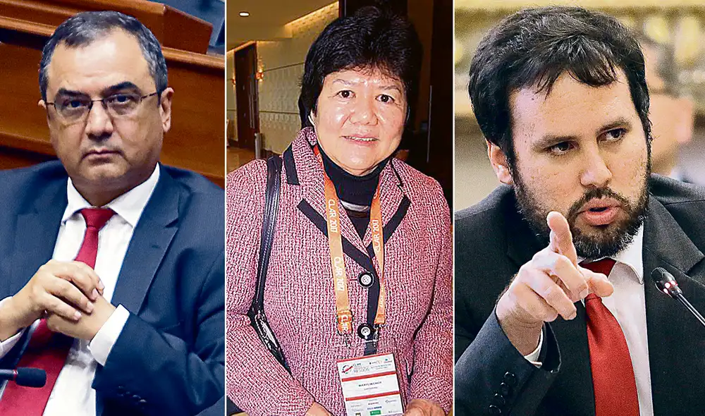 Elegidos. Carlos Oliva, Inés Choy y Diego Macera deberán jurar ante el Poder Judicial. Foto: composición LR
