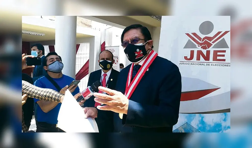 Visita. Presidente del JNE llegó a Tacna para inaugurar local. Foto: La República Visita. Presidente del JNE llegó a Tacna para inaugurar local. Foto: La República